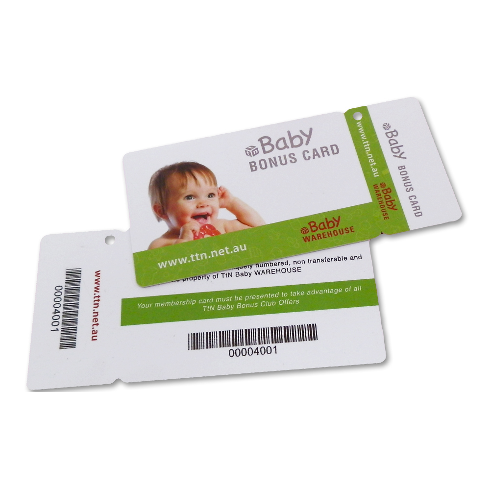 Plastic gift keychain pvc barcode cards Featured Image