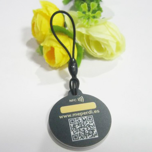 Custom Topaz 512 Nfc Tag Sticker –  round nfc qr tags low cost – Chuangxinji