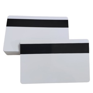 Inkjet white id card plastic pvc blank atm cards with magnetic stripe
