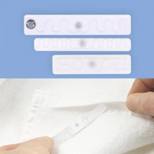 Heating adhesive Washable RFID Laundry Tag