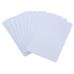 Blank white NFC PVC ntag 215 card