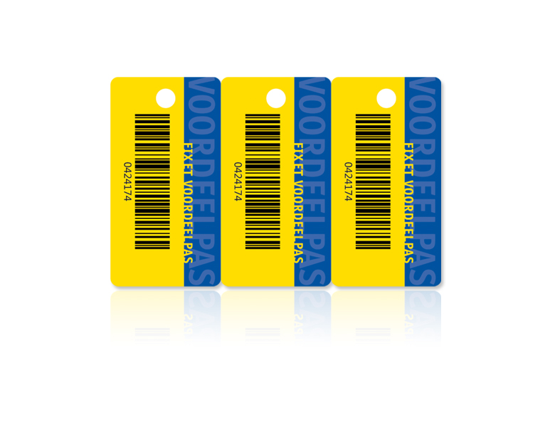 Plastik PVC Schlëssel Tag Business Kaddoskaart Combo Card 3 an 1 PVC Keyfob (1)