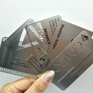 Custom Metal Card Factory - Customized stainless steel metal visiting card metal business card – Chuangxinji