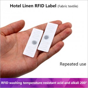Long Range Fabric UHF Washable RFID Textile Laundry Tag