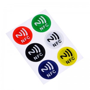 888byte Custom NTAG216 NFC Sticker tag