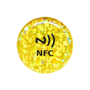 Metalörite metal NFC stikeri